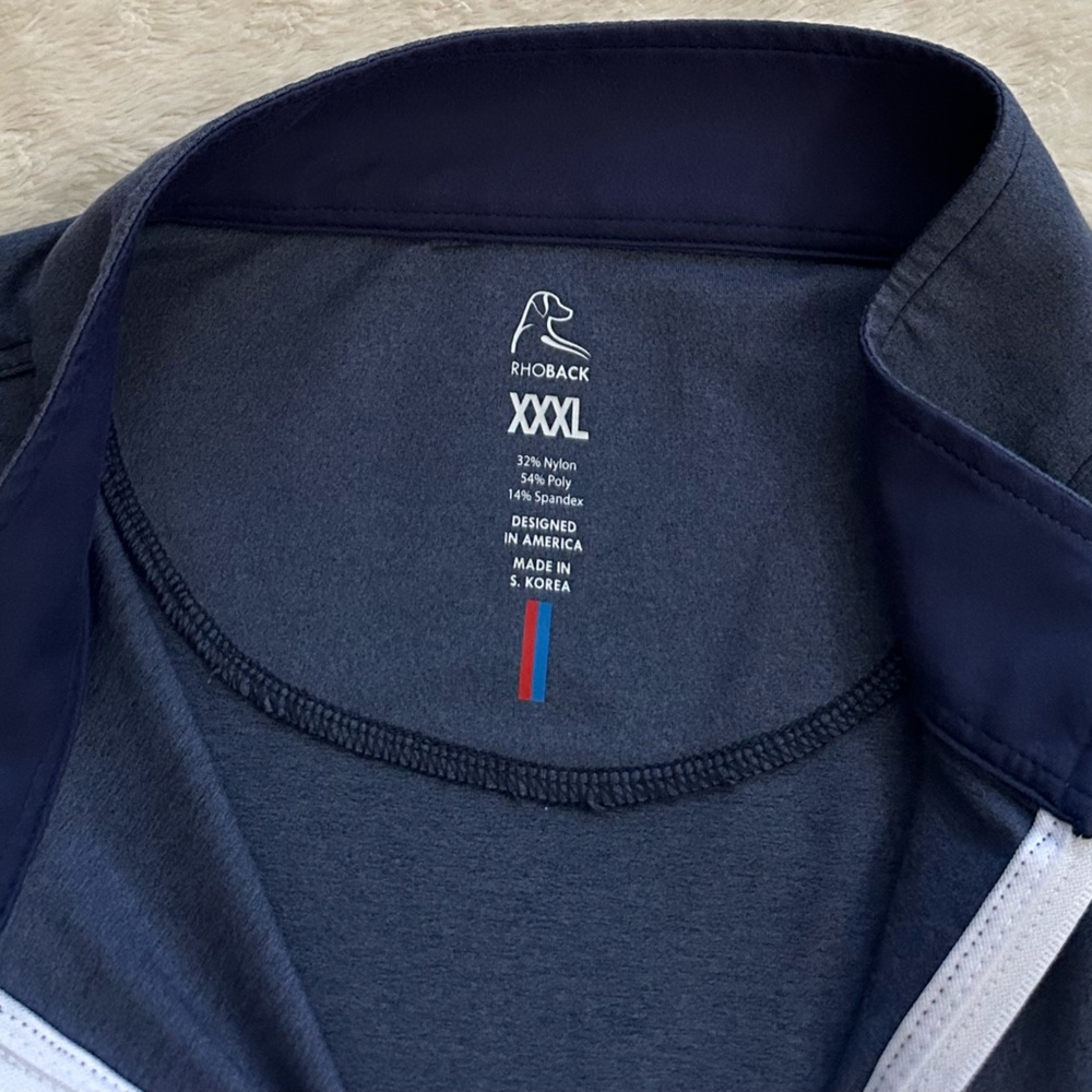 Rhoback Solid Performance Q-Zip Top - image 2